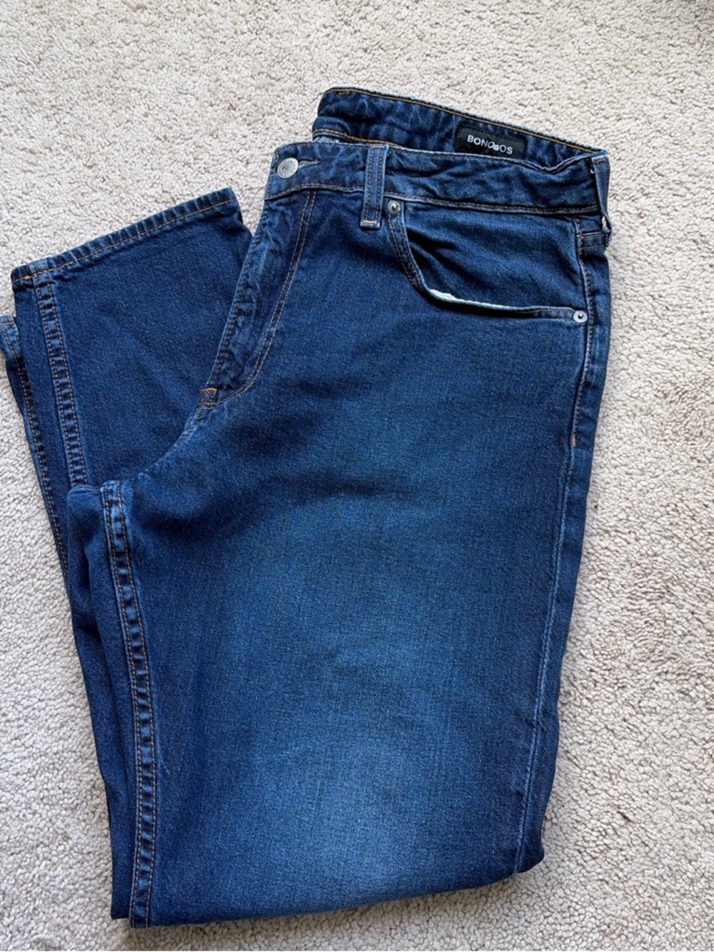 Bonobos Premium 4-Way Stretch Athletic Fit Jeans - 35x30 - Picture 2 of 8